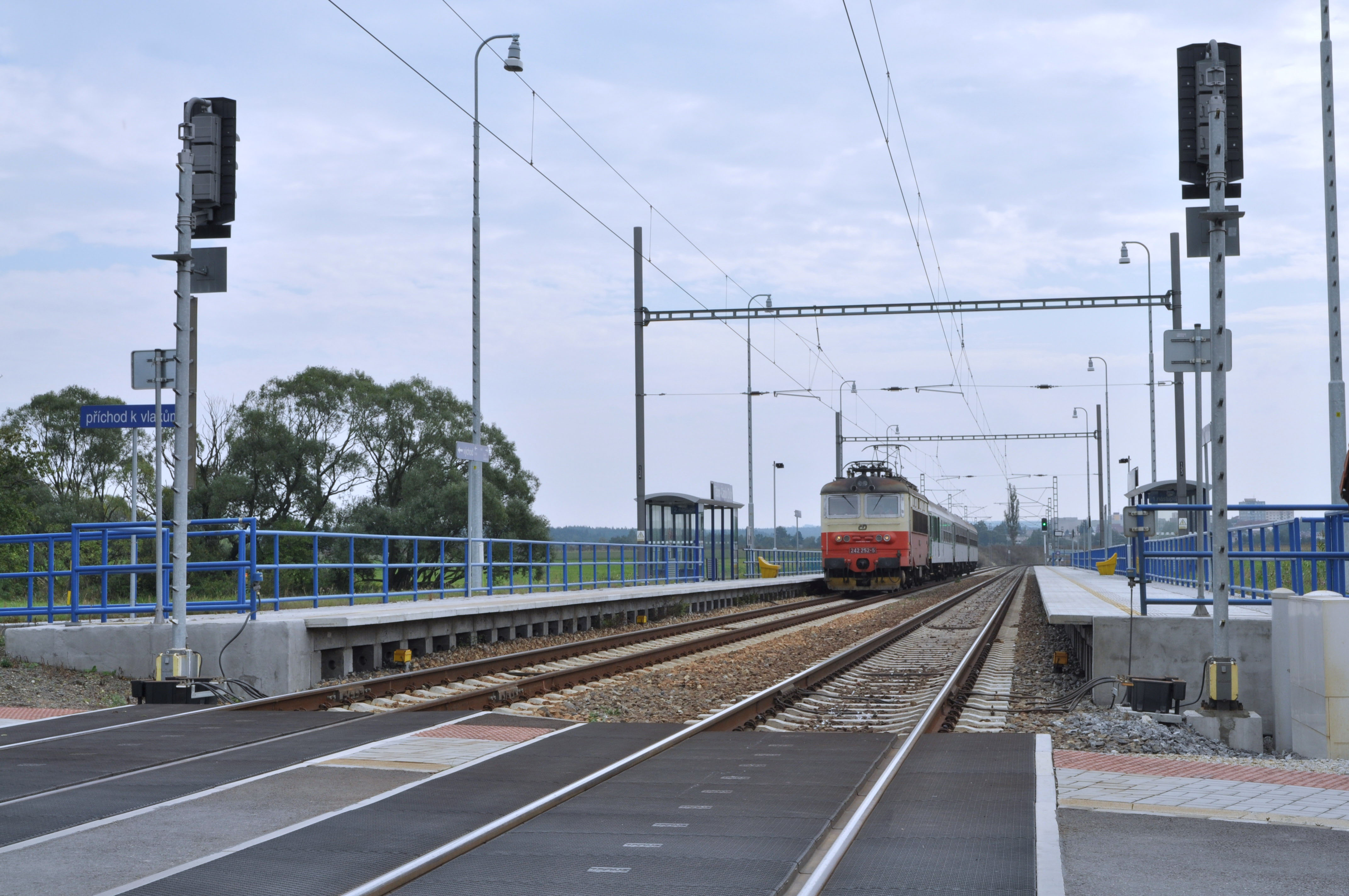 Modernizace trati Veselí nad Lužnicí - Tábor, 1. část, úsek Doubí u Tábora - Tábor